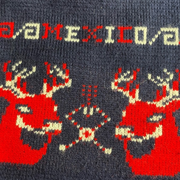 Original Sweater Poncho Mexico Size S - Picture 3 of 8